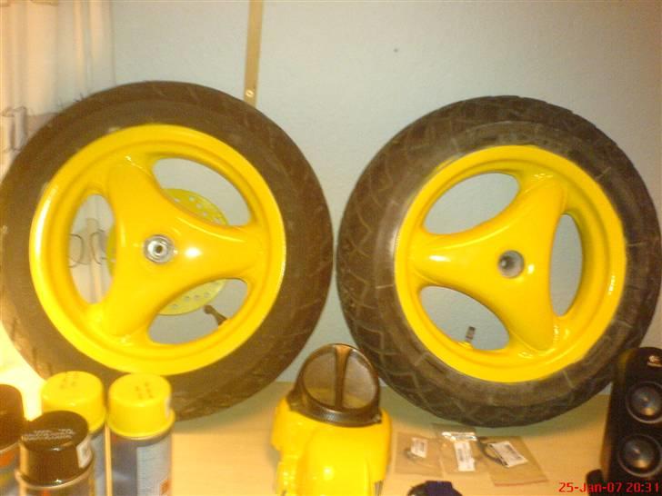 Yamaha Bws Bump - Fælge lige blevet malet :) billede 8