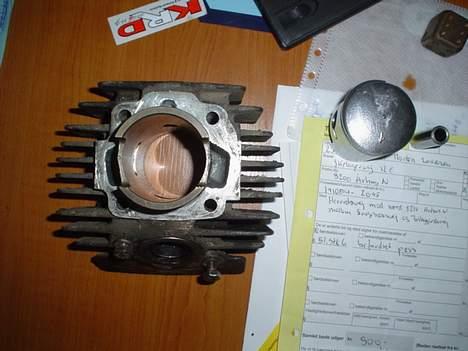 Suzuki FZ 50 *SOLGT* - 43mm cylle med nyt stemple og hjemme lavet skylleknal billede 9