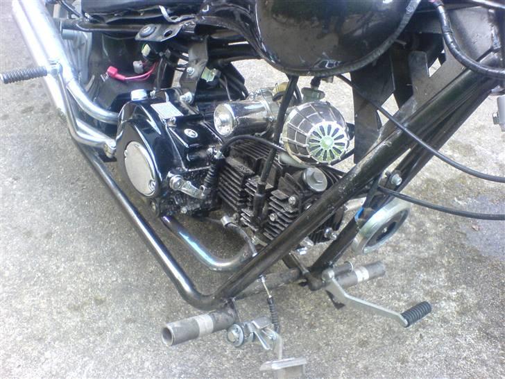 MiniBike Chopper 125cc *BYTTET* billede 4
