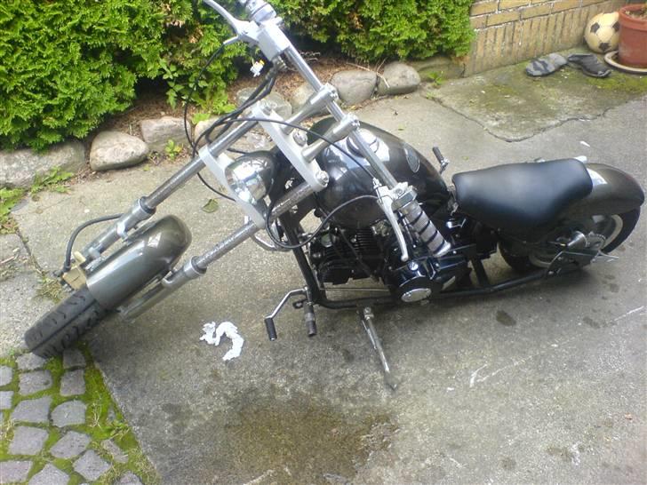 MiniBike Chopper 125cc *BYTTET* billede 5
