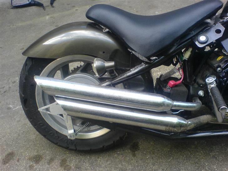 MiniBike Chopper 125cc *BYTTET* billede 8