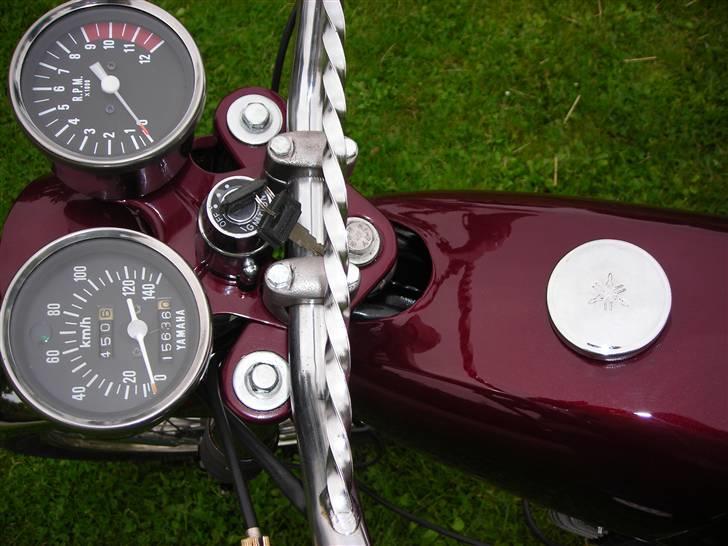 Yamaha DX 4 GEAR totalt renovere - org speedometer og omdtæller og org tankdæksel hmm mums billede 11
