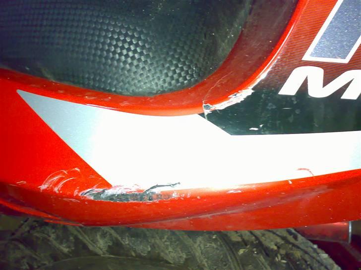 Rieju Rs2 Matrix  [solgt] - Skramme ved sædet pga veltede pga stætteben ! FØR billede 6