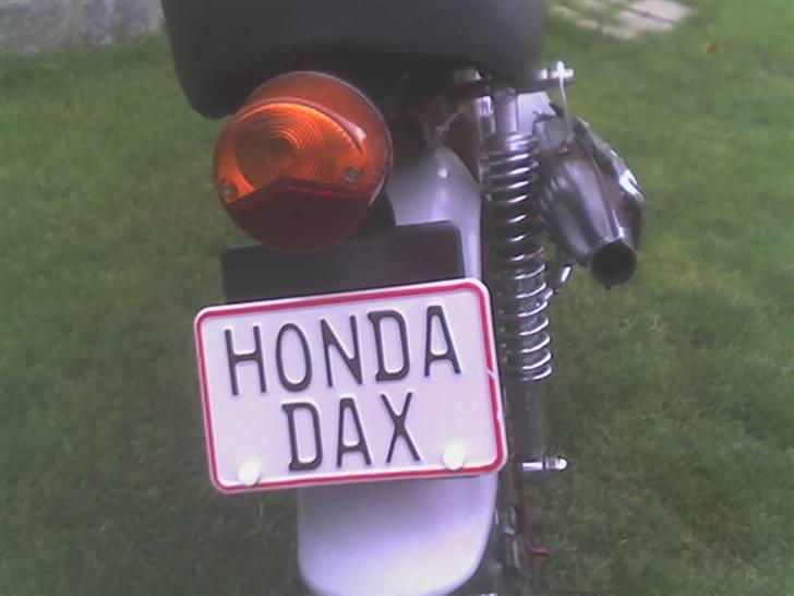 Honda dax solgt for 9600kr billede 3