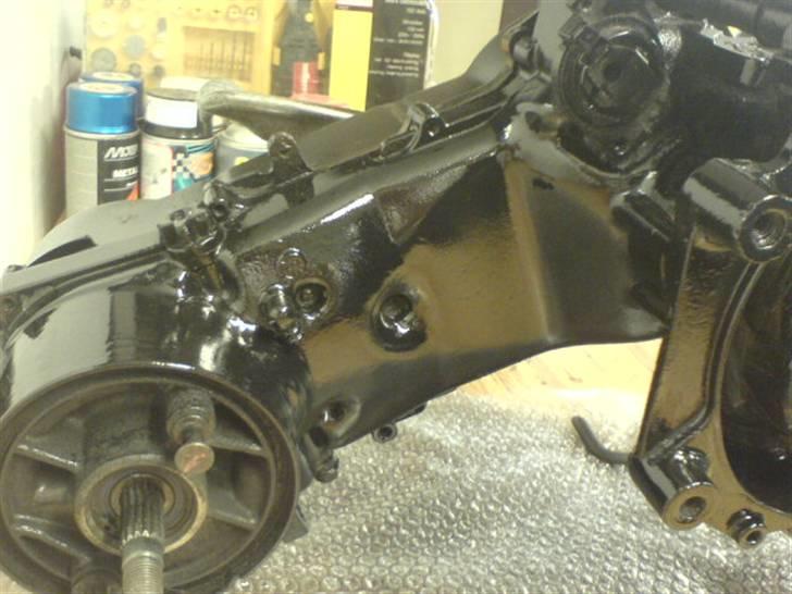 Aprilia Sonic SÐ LC til salg BYD - så blev blokken malet blank sort :D billede 16