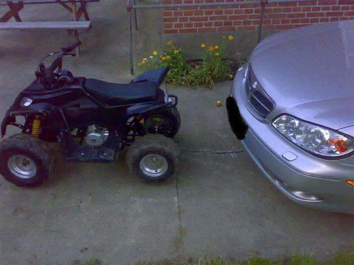 MiniBike Honda licens atv - Min atv og min fars bil (: billede 4