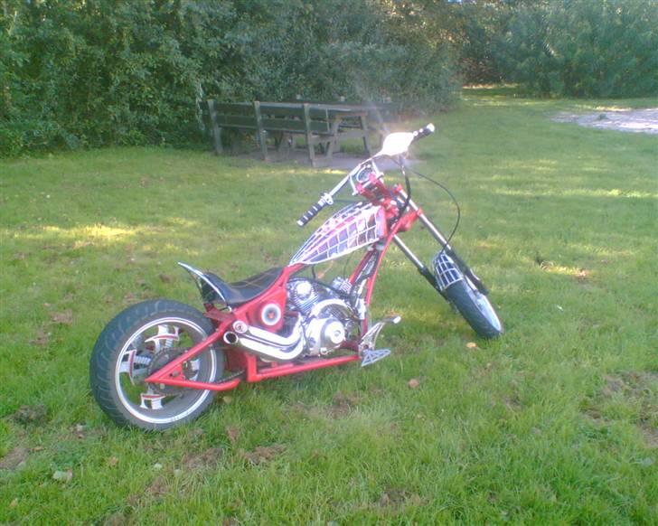 MiniBike chopper #SOLGT# billede 1