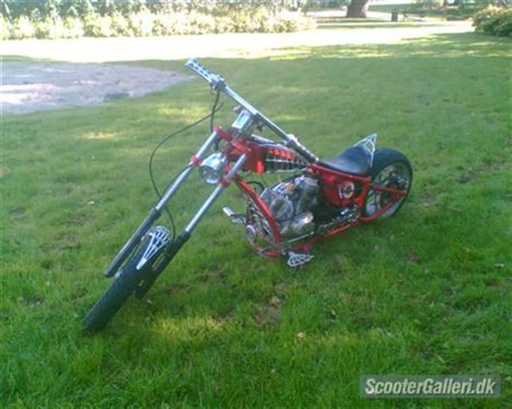 MiniBike chopper #SOLGT# billede 2