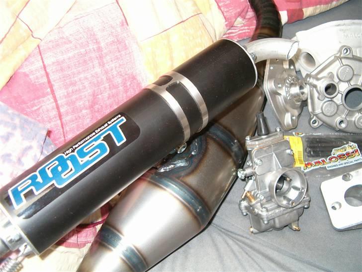 Yamaha ts lc jog - roost exhaust billede 5