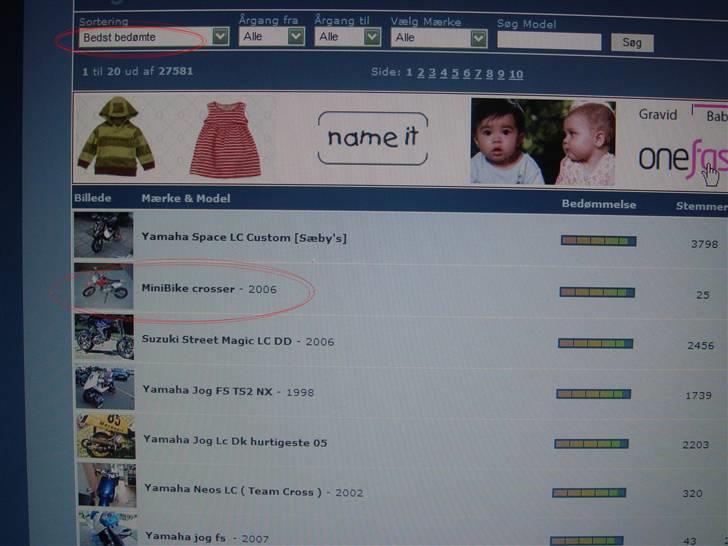 MiniBike 125 cc crosser [solgt] - haha :D billede 12