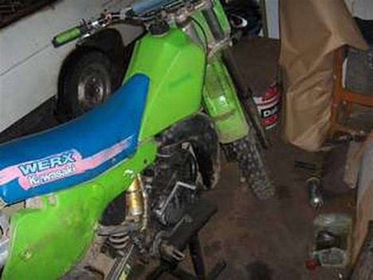 Kawasaki 125 ccm crosser solgt  billede 4