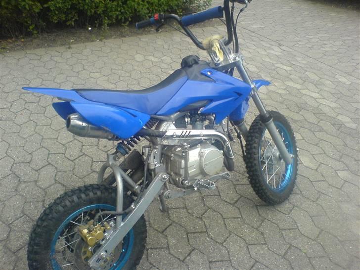 MiniBike dirtbike 125 ccm BYTTET  billede 3
