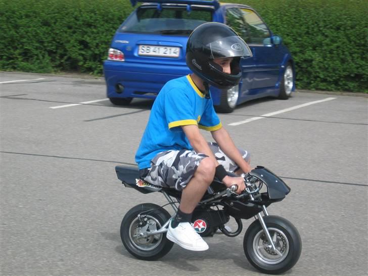 MiniBike pocket bike = Solgt = billede 3