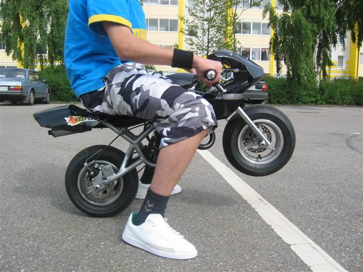 MiniBike pocket bike = Solgt = billede 4