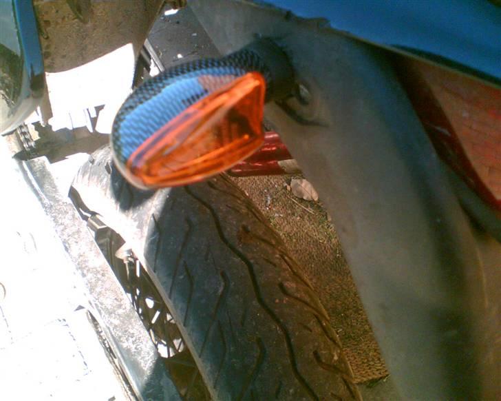 Derbi senda sm x-treme=BYTTET - de nye blinklys i carbon billede 12