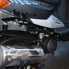 Keeway Matrix total skadet.