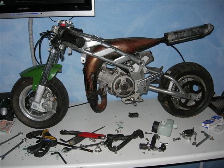 MiniBike blata b1  SOLGT billede 6