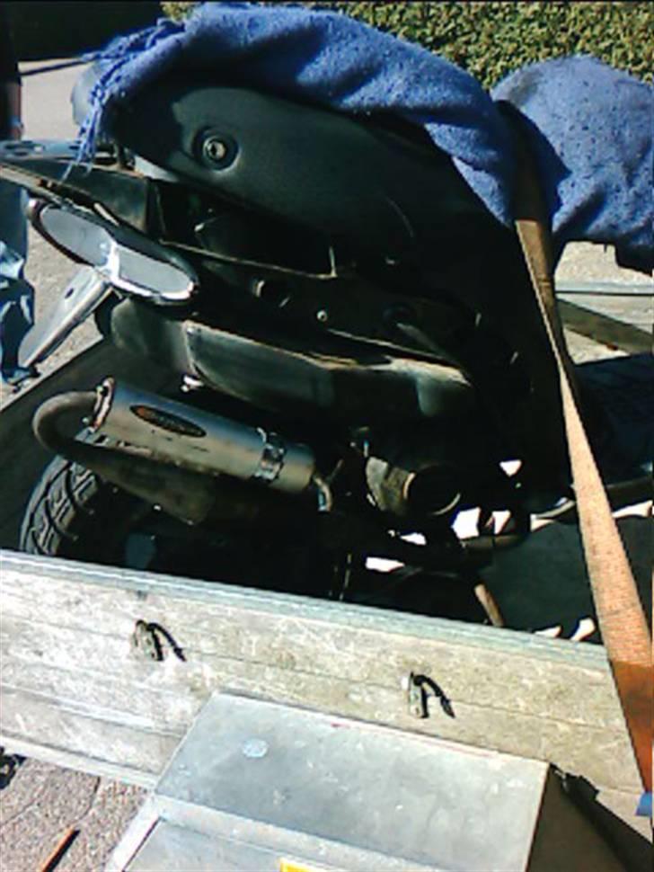 Gilera stakler skole scooter billede 6