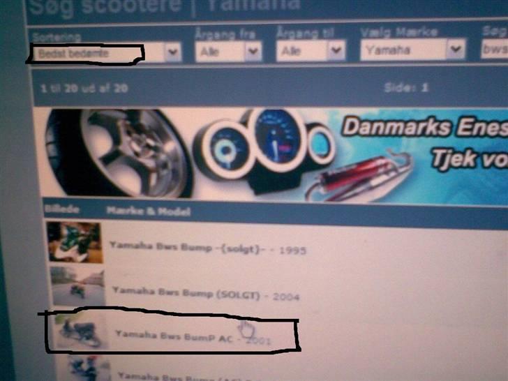 Yamaha Bws Evo2 Ac ''solgt'' billede 11