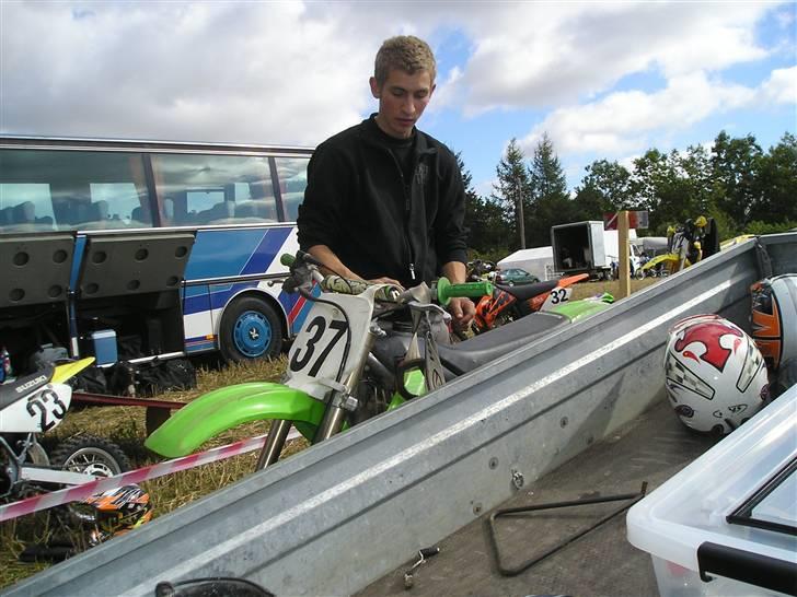 Kawasaki Kx 85 DK 1. plads Solgt - Tror måske jeg er i gang med at tanke billede 16