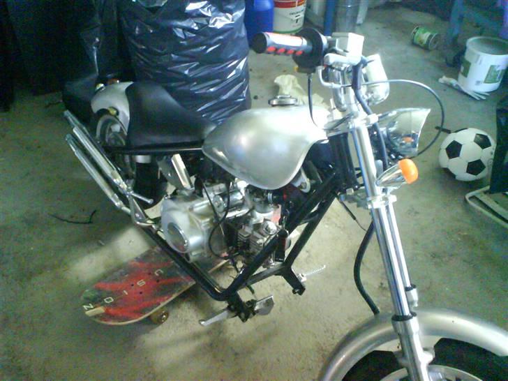 MiniBike chopper 50cc. solgt billede 4