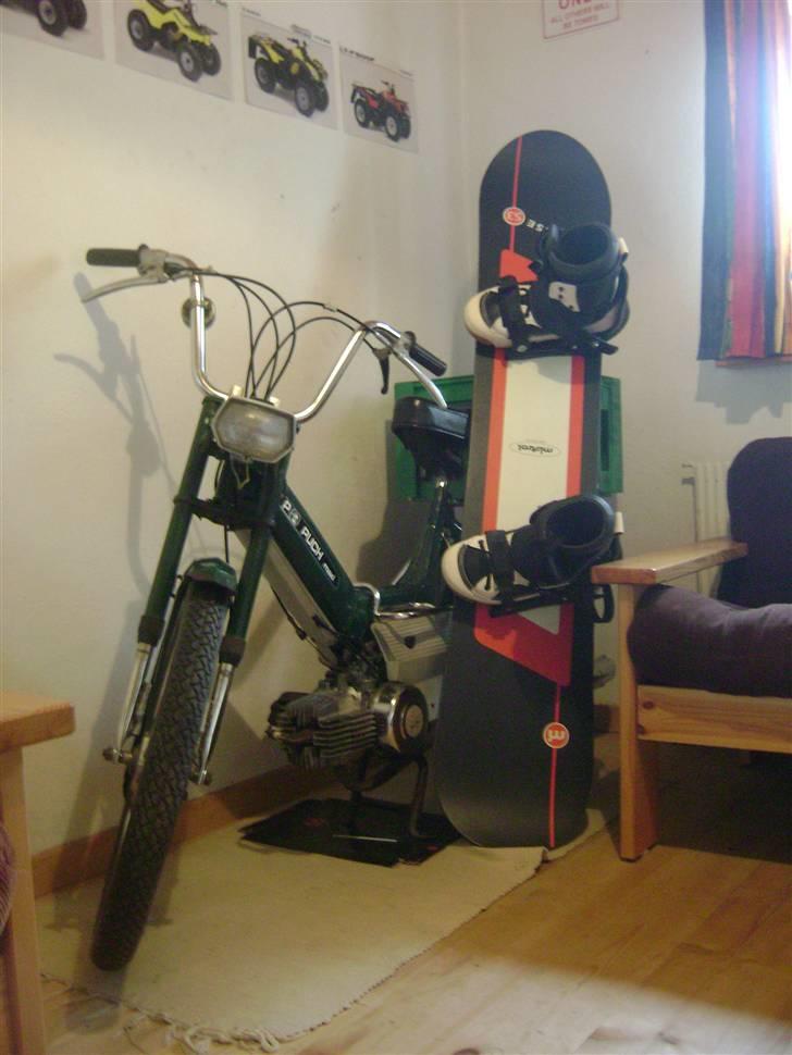 Puch Maxi P - Orginal - Marts 09, så fandt maxi´en son plads :-D billede 1