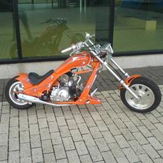 MiniBike mini chopper solgt