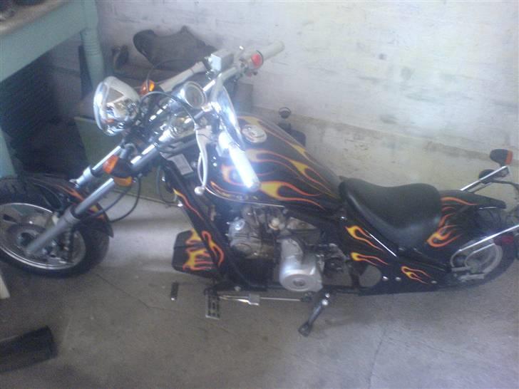 MiniBike chopper 110cc solgt billede 1