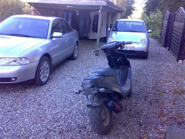 PGO Hot 50 (Solgt) - Bagenden ... lige før første test kørsel billede 2