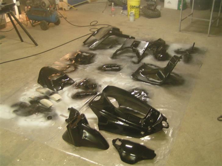 PGO Hot 50 (Solgt) - Alle skjole ny lakerede i sort billede 10