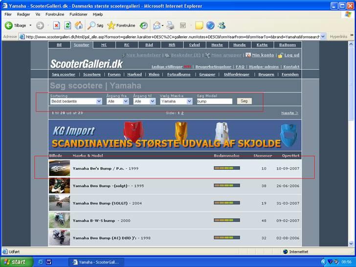 Yamaha Bws Bump ! SOLGT ! - Så er det nok lii min der ligger som den bedst bedømte !!!! billede 14