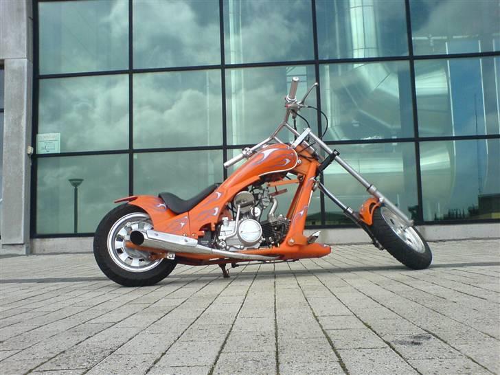 MiniBike mini chopper solgt billede 1