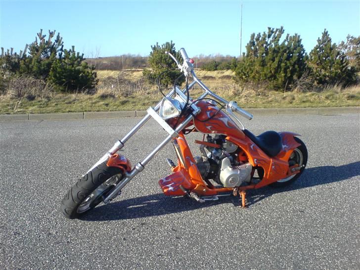 MiniBike mini chopper solgt billede 5