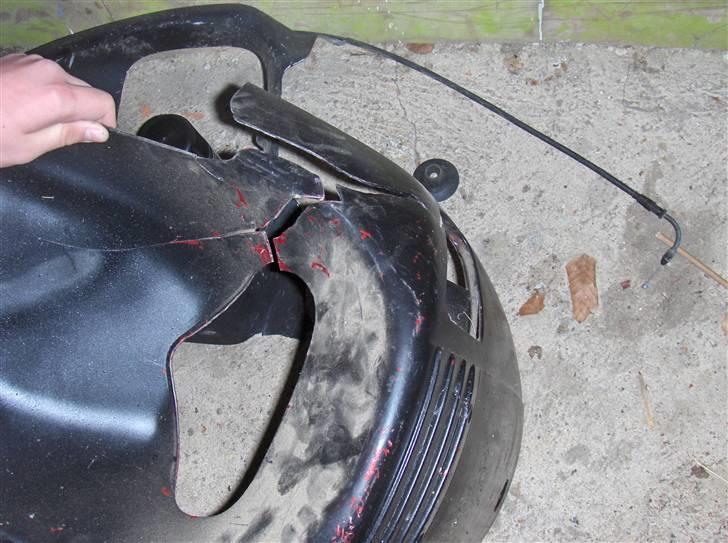 Piaggio Zip 45'er - solgt - Frontskjold igen billede 16