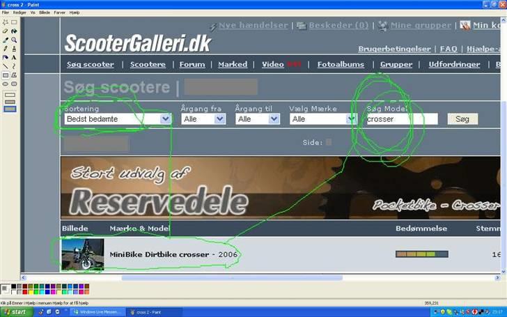MiniBike Dirtbike|SOLGT for 1800kr billede 14