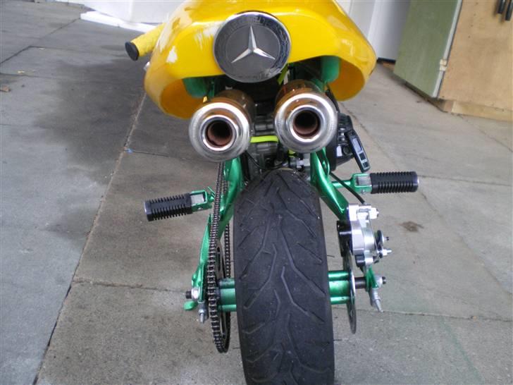 MiniBike pocketbike [SOLGT] - den søde udtz med dobbelt pot + mercer :D billede 4