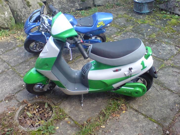 MiniBike scooter SOLGT billede 2