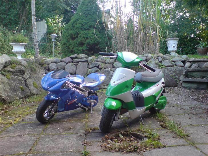 MiniBike scooter SOLGT billede 5