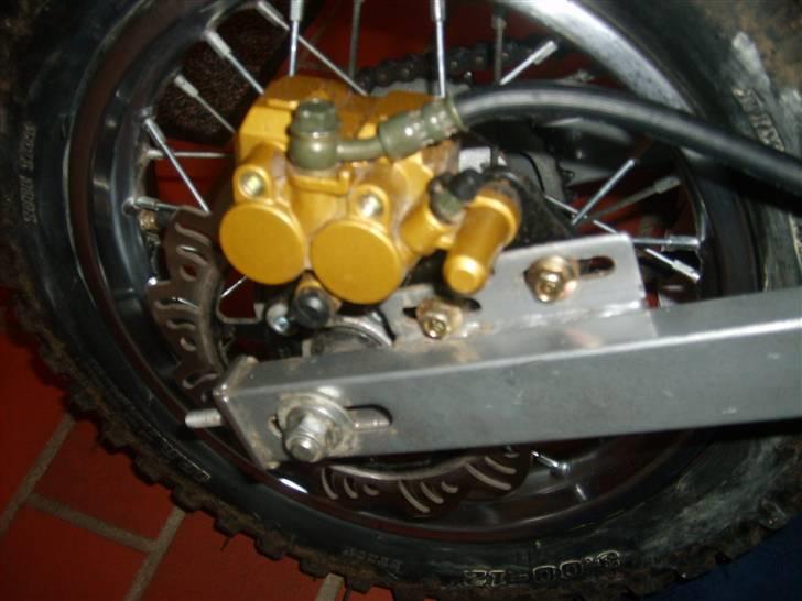 MiniBike Dirtbike [ Sæby's] SOLGT - bølgeskiven bag på :P  billede 8