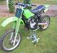 Kawasaki Kx. 80 ccm. Høj. #SOLGT#