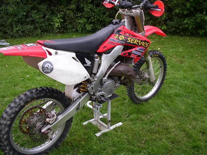 Honda CR 125 >SOLGT< - JØ klister- Før. Honda Racing billede 3