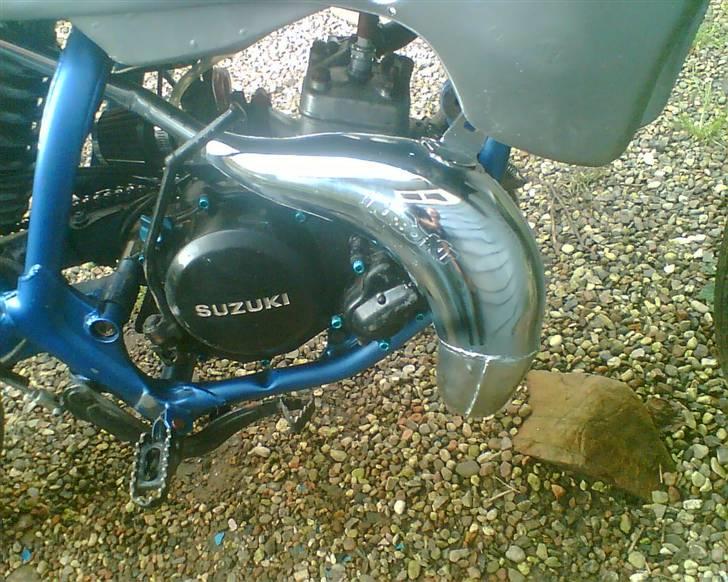 Suzuki SMX (Solgt Og Savnet) - TK Chrom. Lige fået lidt Puds.. Køre meget bedre end folk Tror.  billede 2