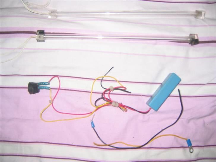 PGO Dr.Big (Solgt) - 2x30 cm neonlys blå med transformer og kontakt lige til at montere billede 15