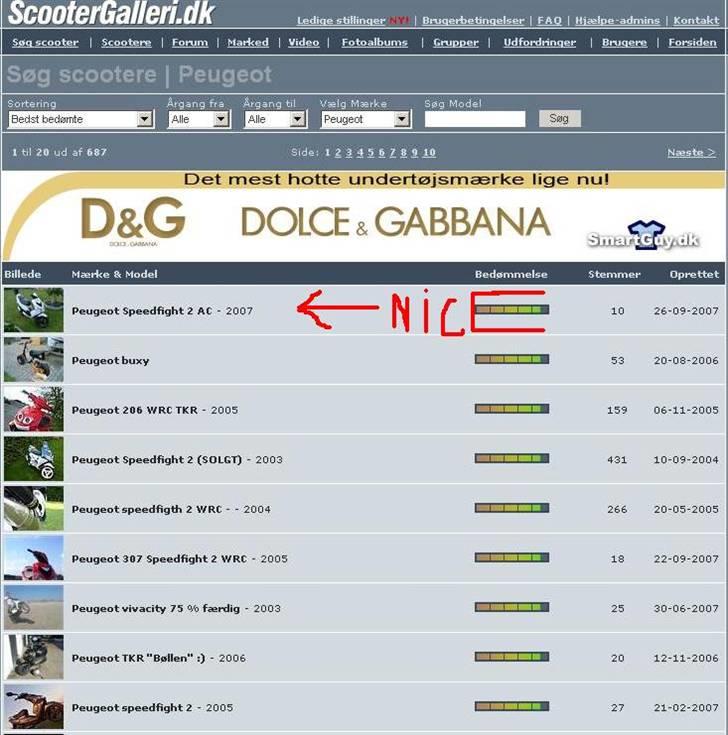 Peugeot Speedfight 2 FØR billede 6