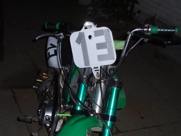 MiniBike dirt bike 2007 (afgået) - Nummerpladen billede 6