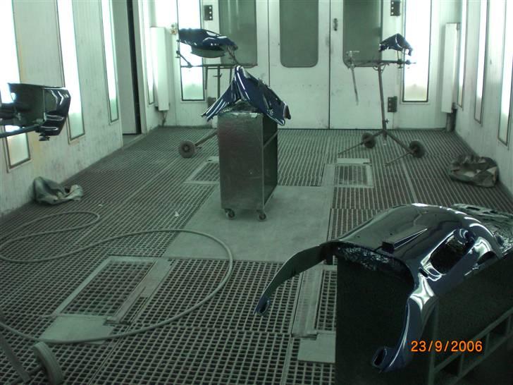 Aprilia Sonic Gp SBK Solgt - alle de blå skjolde ca 12 timer efter lakering .. billede 14