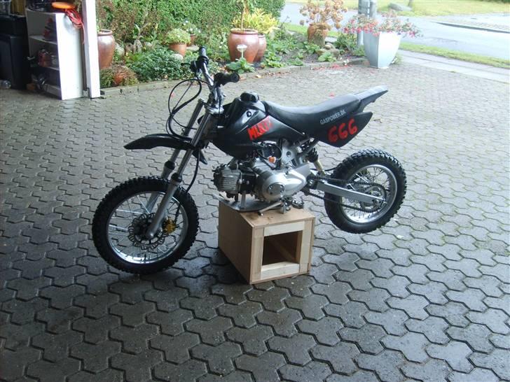 MiniBike Dirtbike 125 ccm - BYTTET billede 1