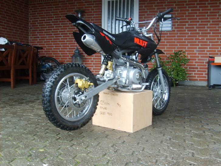 MiniBike Dirtbike 125 ccm - BYTTET billede 5