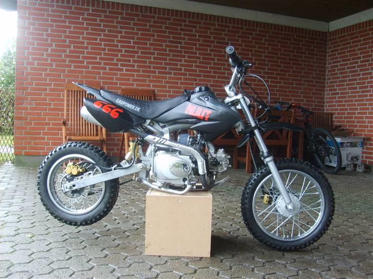 MiniBike Dirtbike 125 ccm - BYTTET billede 9