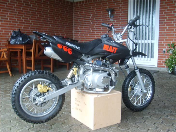 MiniBike Dirtbike 125 ccm - BYTTET billede 10